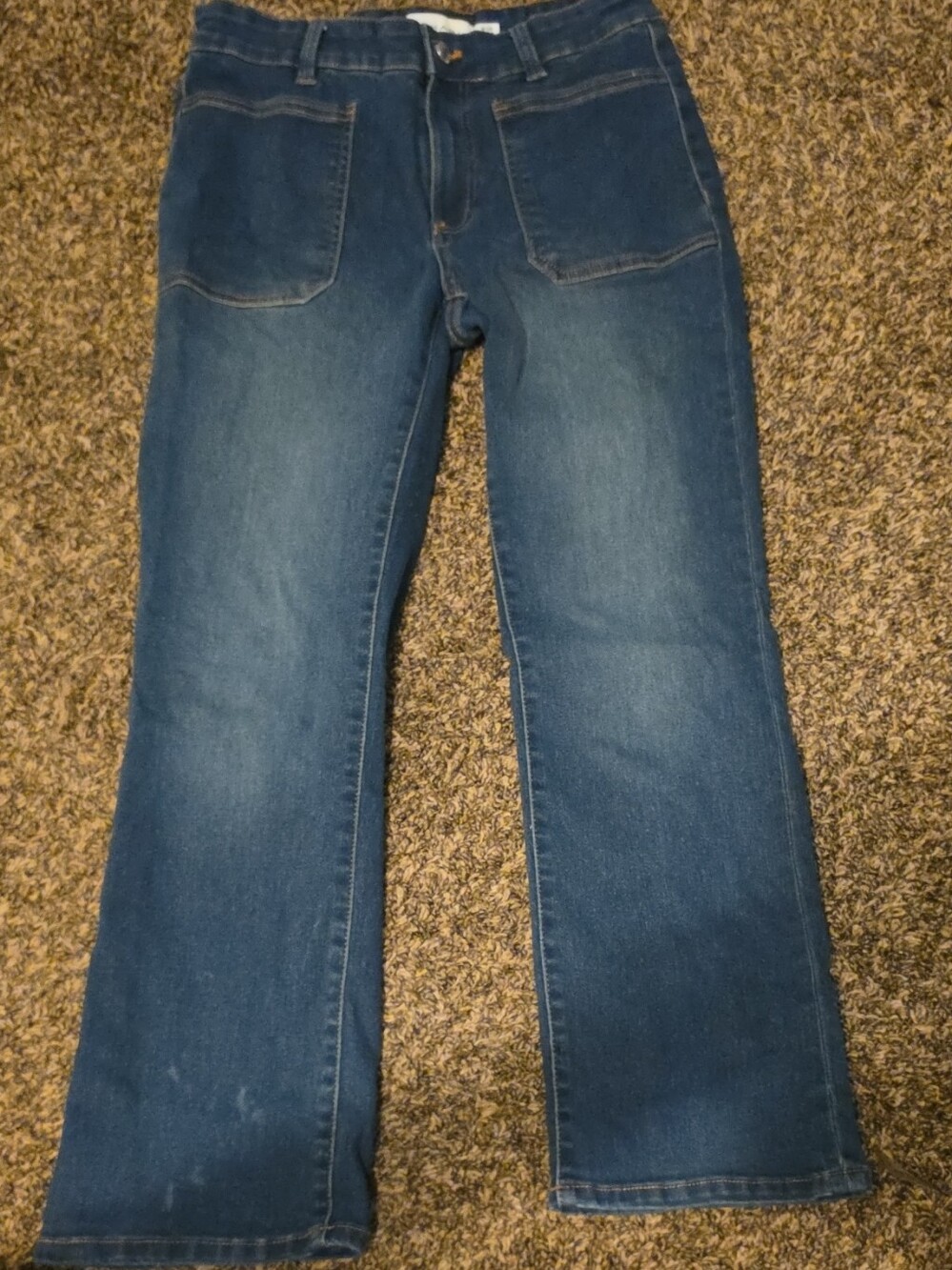 Tahari Women's Straight-Leg Jeans in Dark Blue Denim
